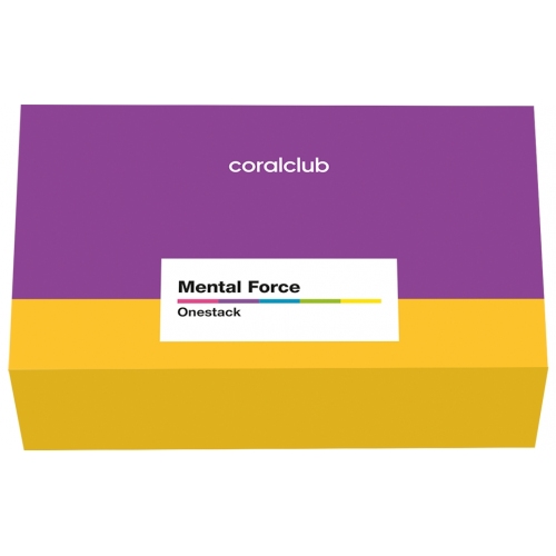 Hersenen verbeteren Onestack: Mental Force (Coral Club)